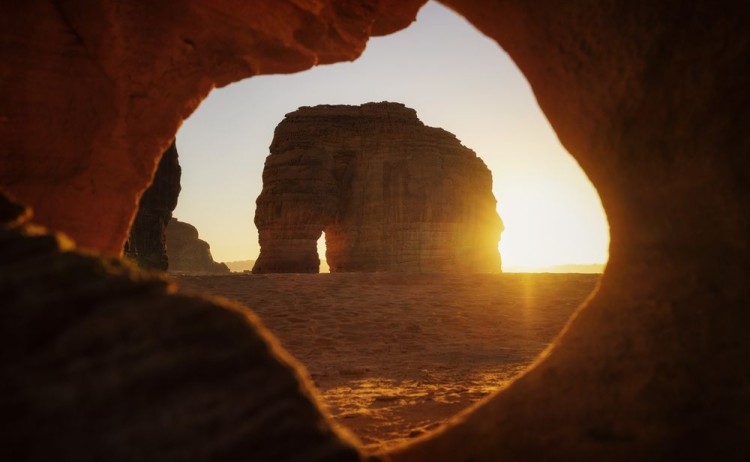 Saudi Arabia visitor attraction, Elephant Rock
