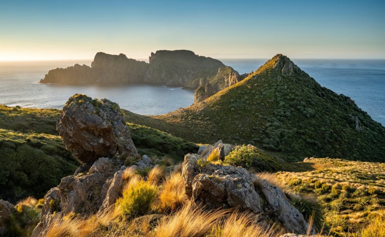 Rock tor above Rugged Islands Rakiura Stewart Island New Zealand Shutterstock scaled