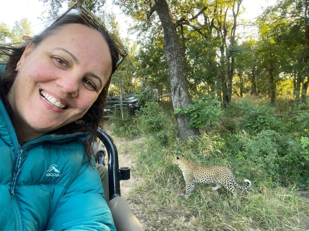 Tanya from Viva captured an unforgettable moment, coming face-to-face with an elusive Leopard.