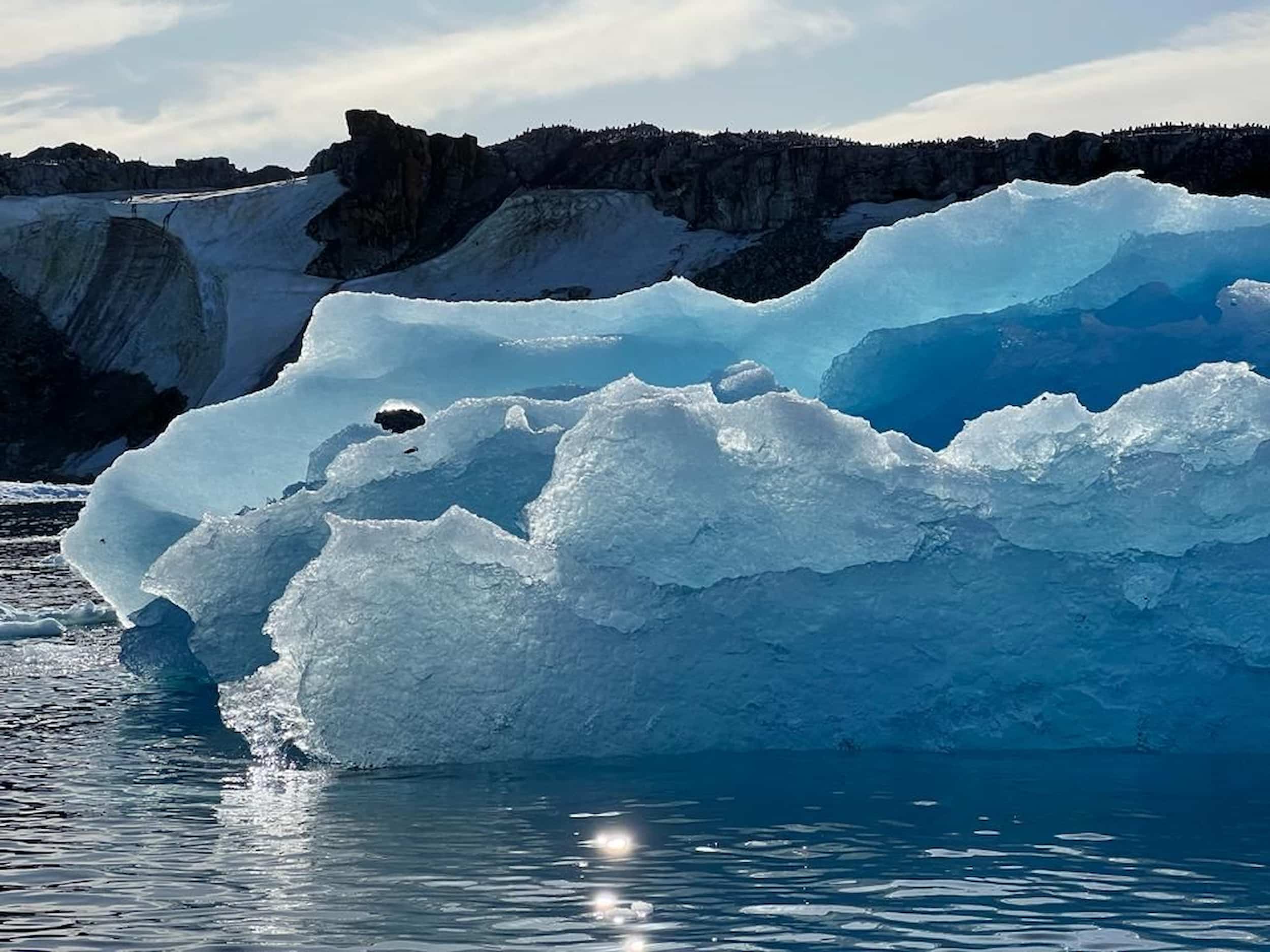 Paddle up close to Antarctica’s majestic glaciers.