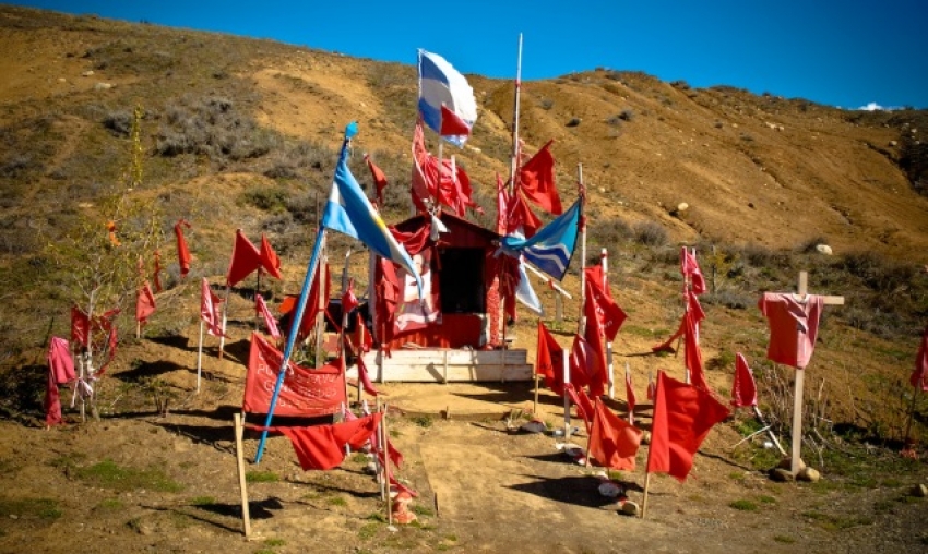 Roadside shrine in Argentina