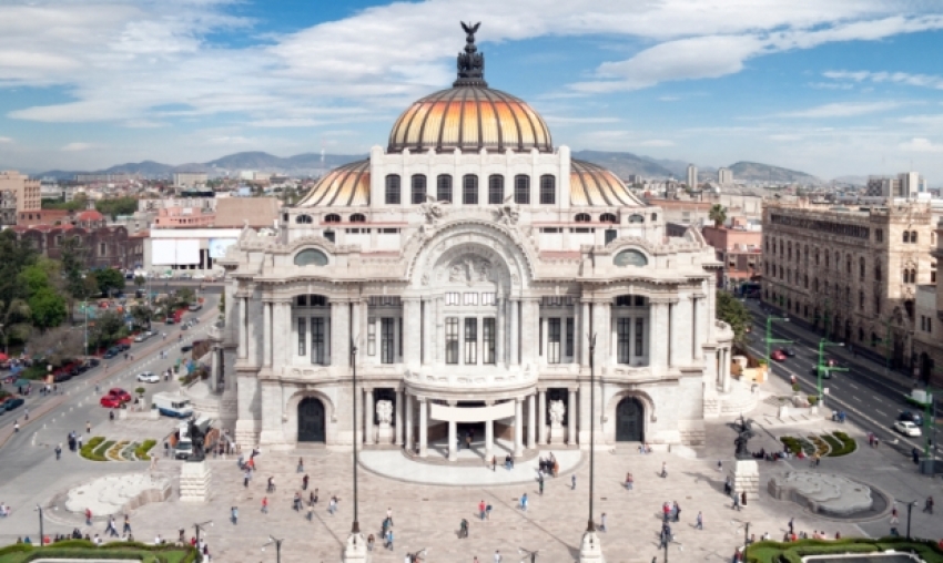 mexico city Palace Bellas Artes