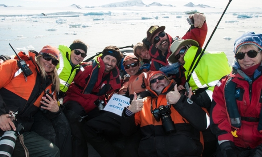 Continental Landing Antarctica