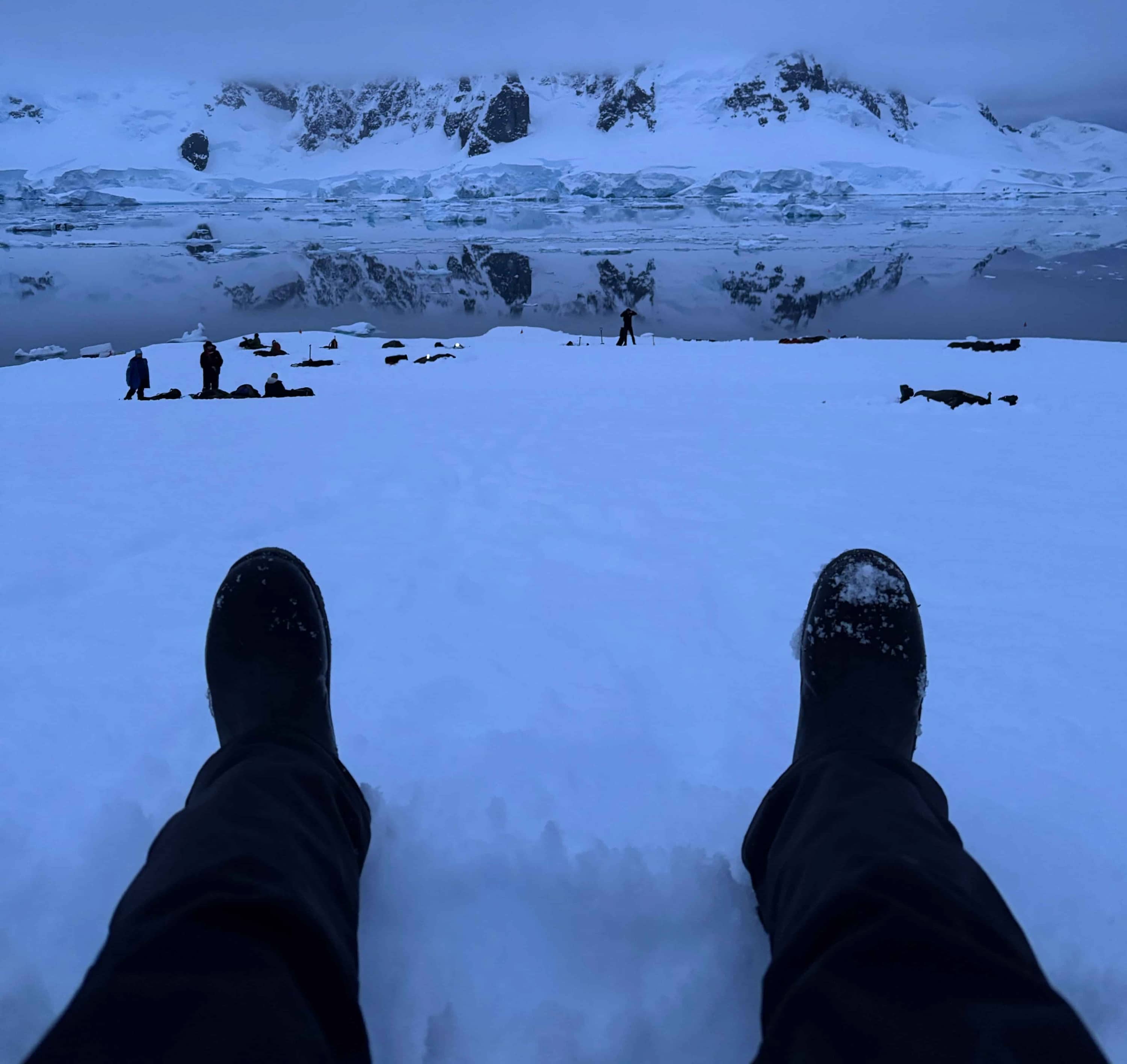Overnight camping experience in Antarctica.