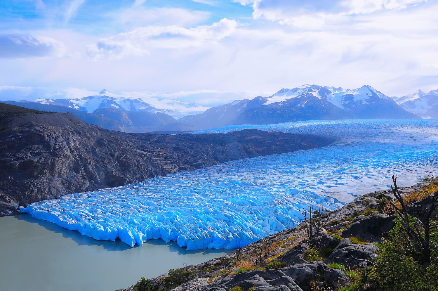 Grey Glacier in the Southern Patagonian Ice Field