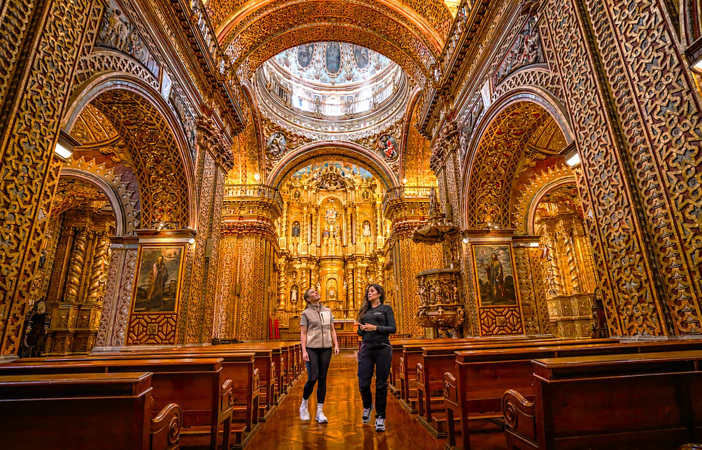Church of La Compañía de Jesús in Quito