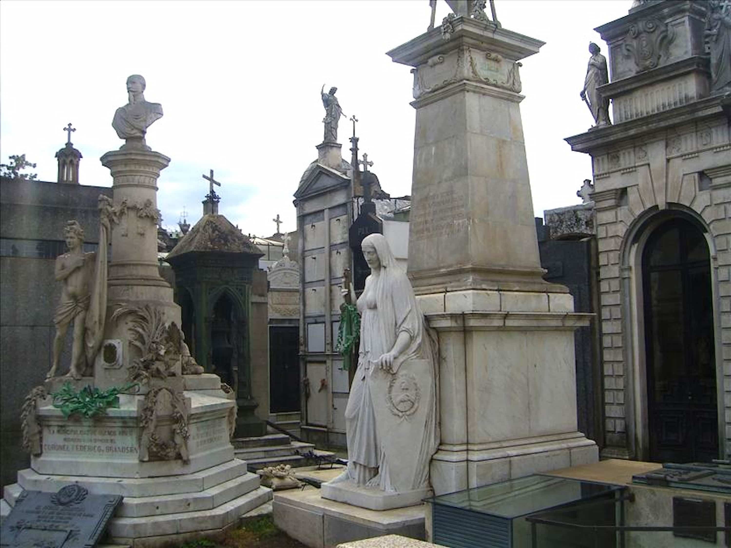 Historic Recoleta Cemetery in Buenos Aires. Historic Recoleta Cemetery in Buenos Aires.