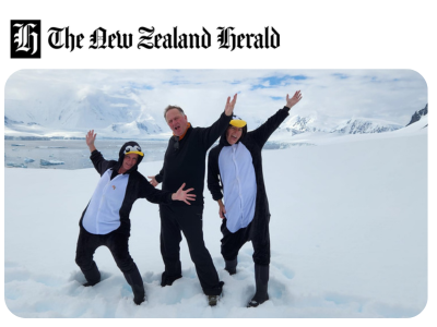 New Zealand Herald Former Prime Minister Sir John Key’s Antarctica expedition travel diary