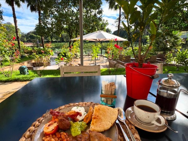 A delightful meal at Arusha hotel