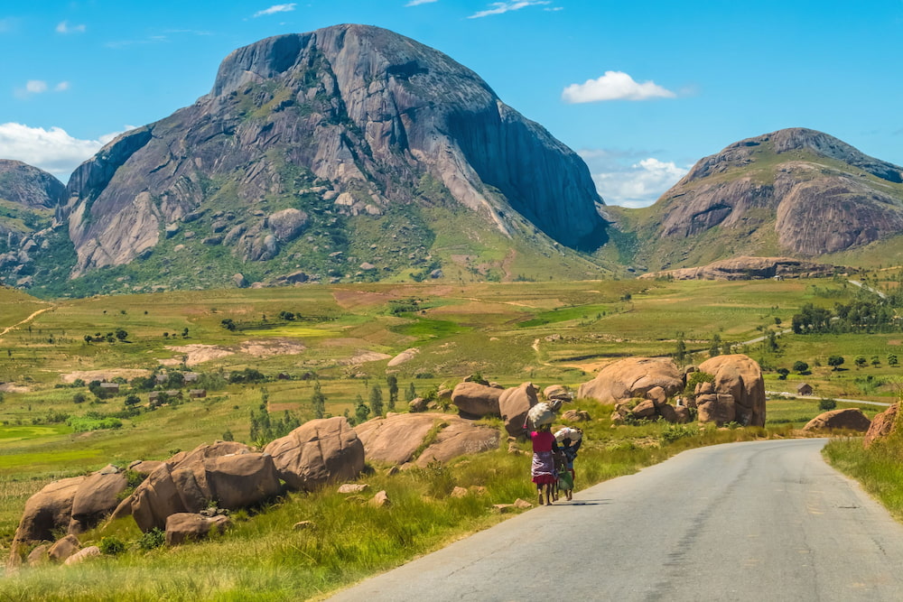 The fascinating Isalo National Park.