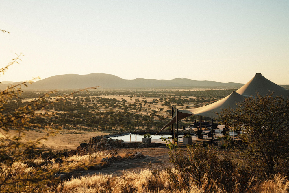 The spectacular Habitas lodge, in Windhoek.