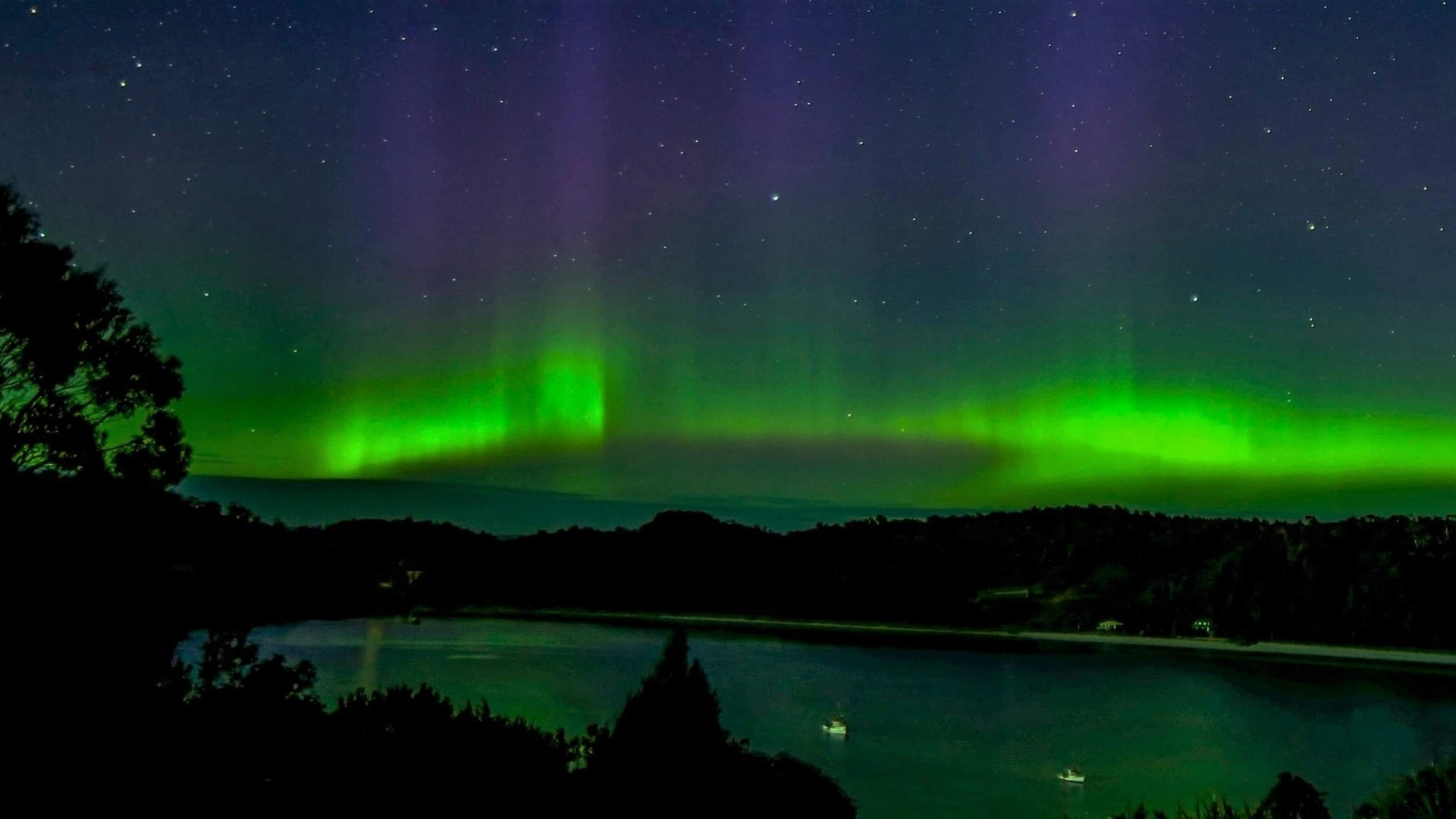 Dark nights increase the chances of seeing the aurora.