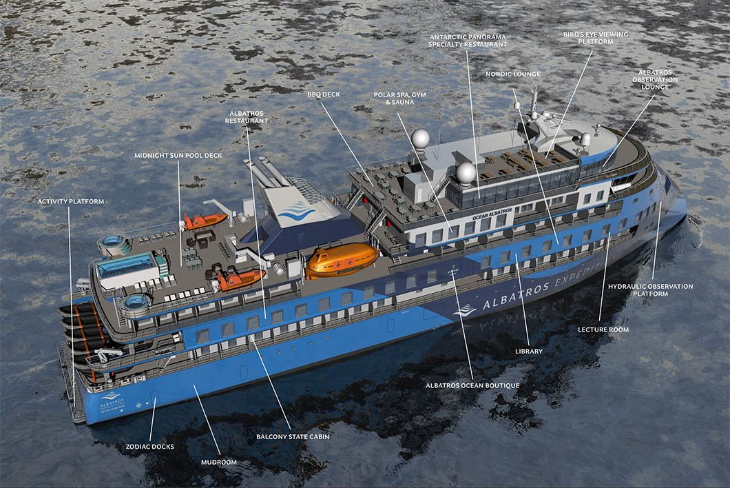 Ocean Albatros facilities