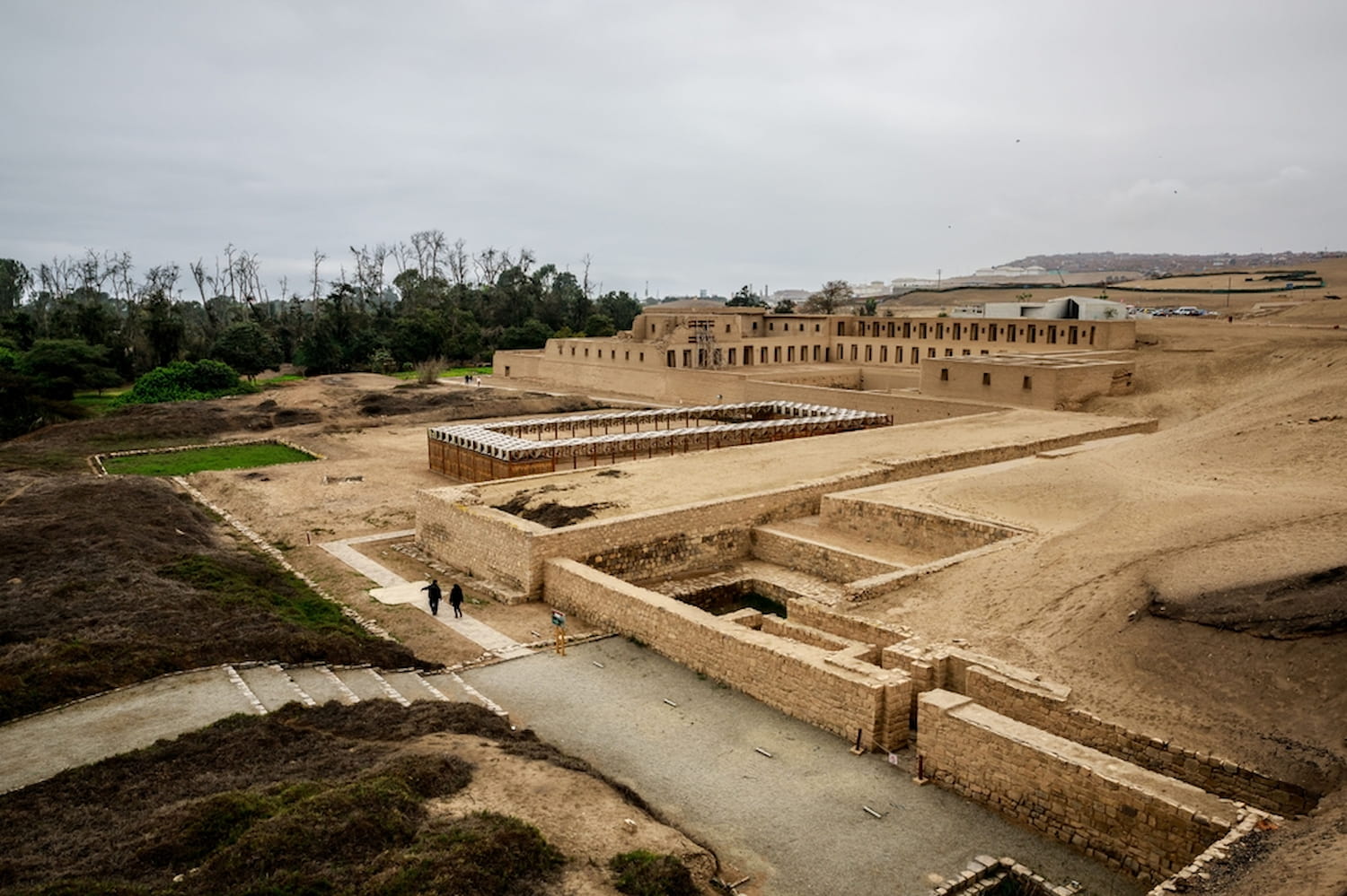 Pachacamac remains of ancient city of Peru