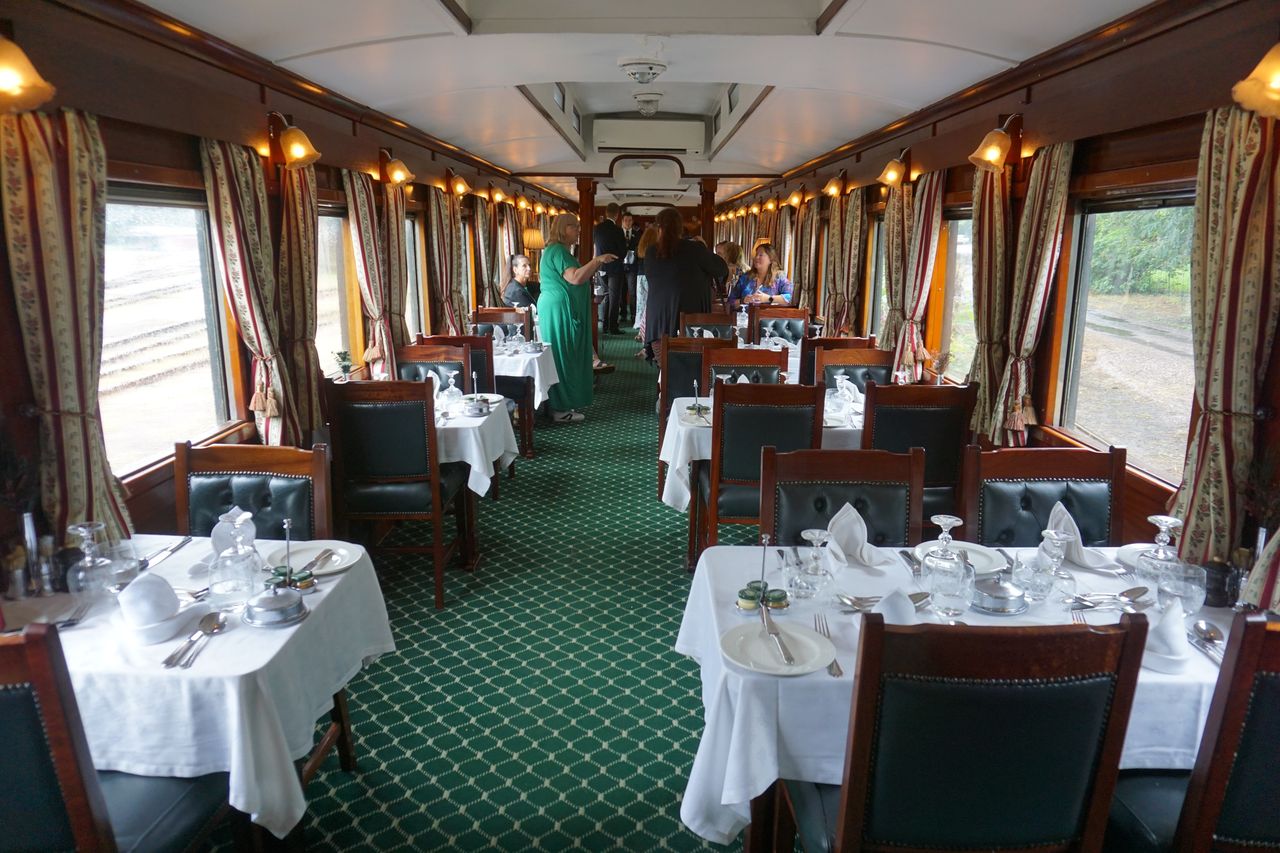 Rovo’s dining car.