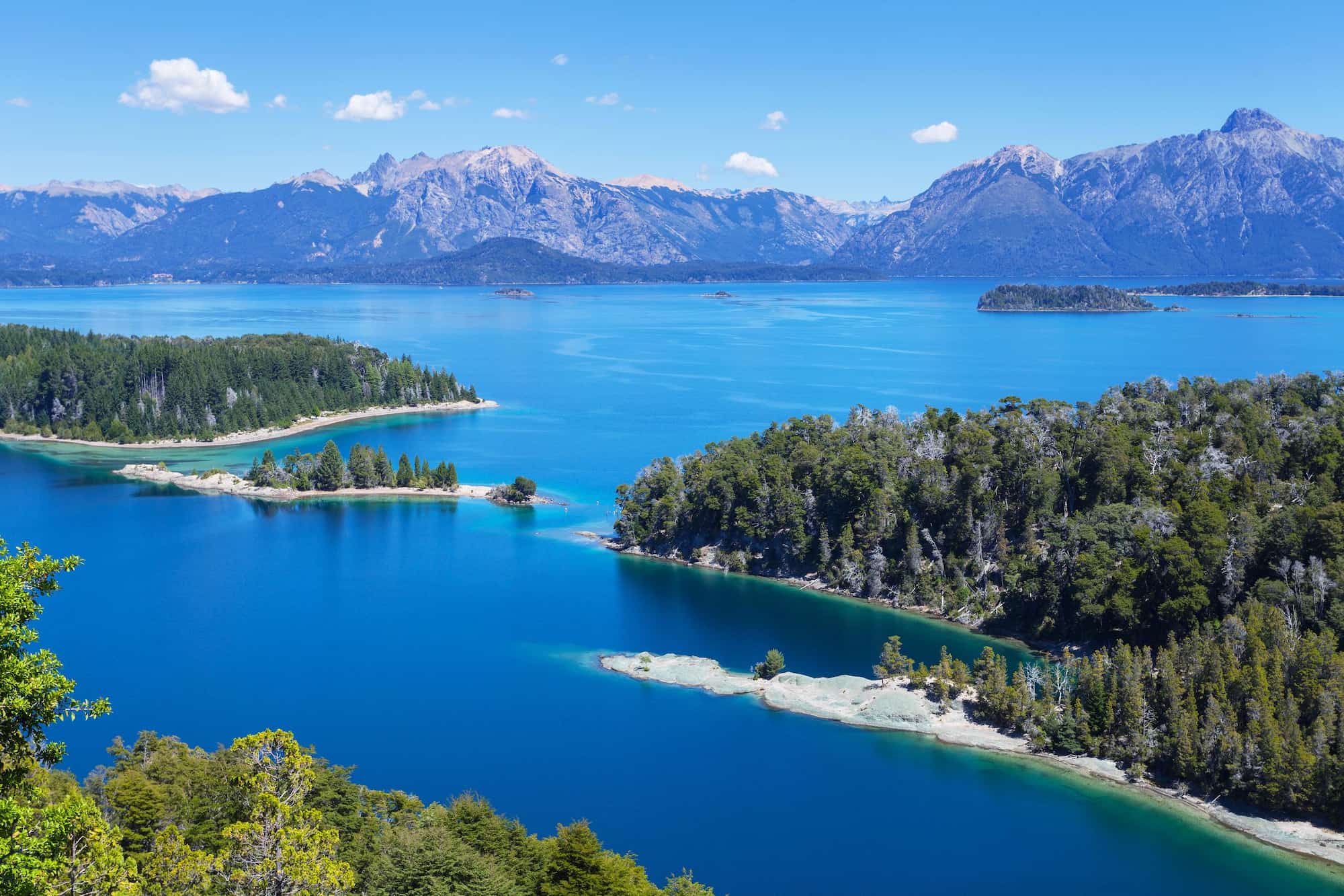 Lake Nahuel Huapi in the Andean