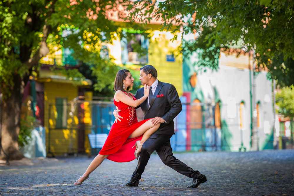 Tango show in Buenos Aires.