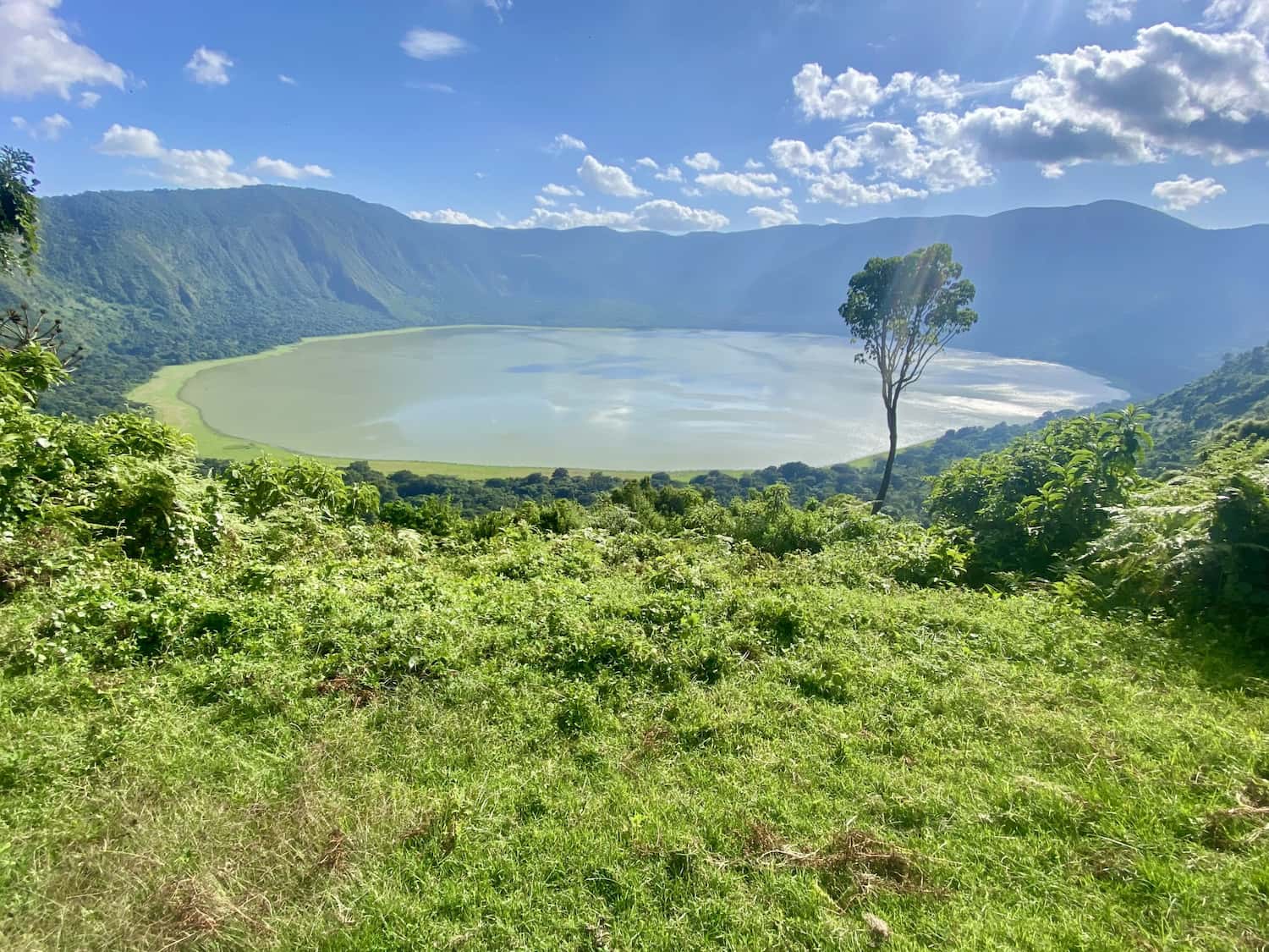 Empakai Crater in the Ngorongoro Highlands