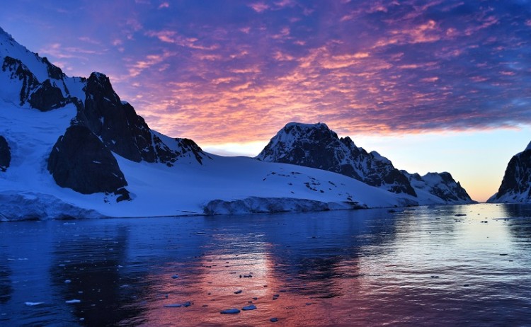 Antarctica Sunset