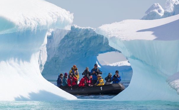 Ice Zodiac exploration Antarctica 21 