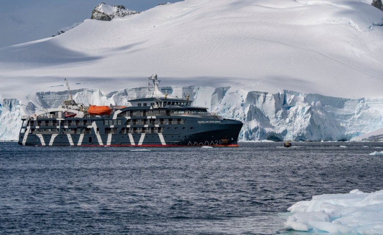 Magellan Explorer in Antarctica