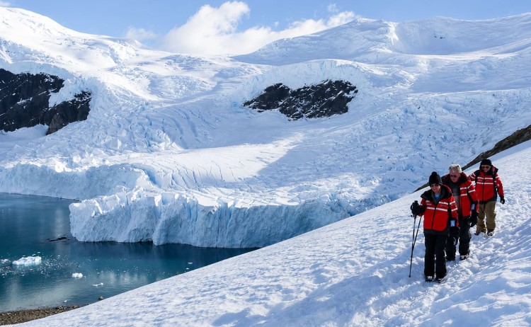 Antarctica Peninsula guided hiking