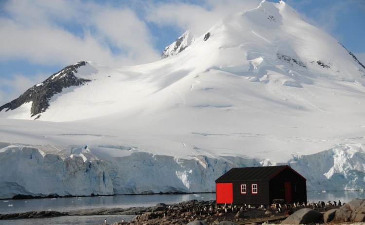 Antarctic Peninsula cruise port lockroy aaron