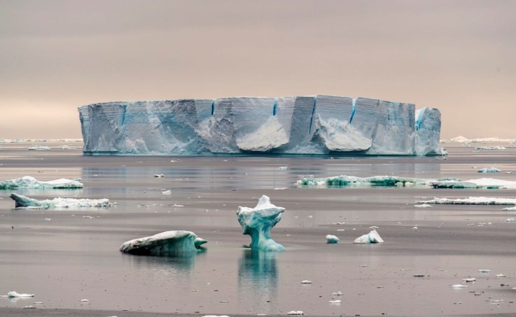 The Classic voyage Antarctic Sound tabular iceberg