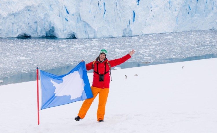 Antarctica shore landing Oceanwide