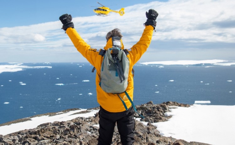 Exclusive Heli Landing Antarctica