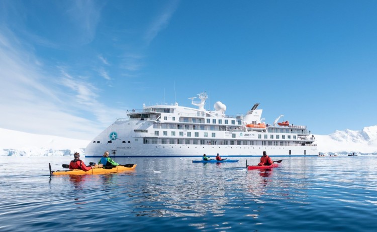 Kayaking in Antarctica Greg Moritmer