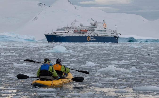antarctica marguerite bay kayaking Quark