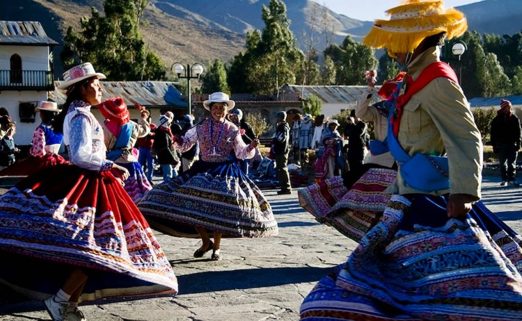 Arequipa and Colca Canyon tour lively traditional dance Peru