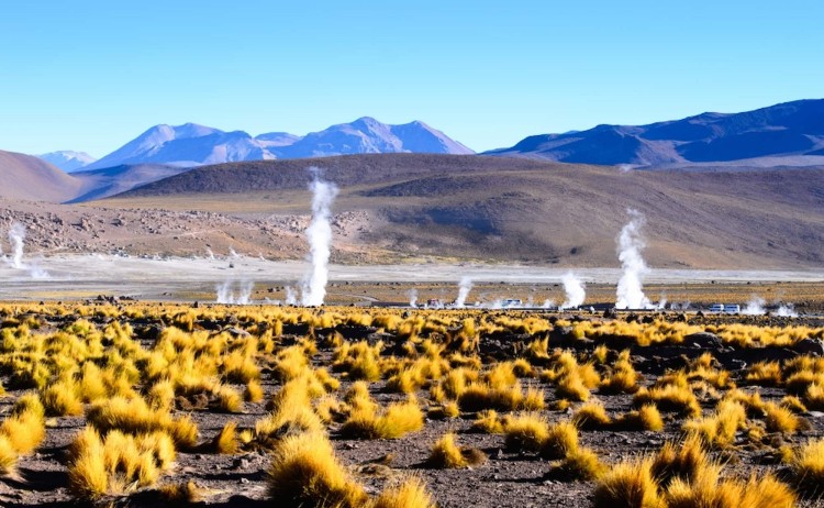 Atacama Desert tour the El Tatio Geysers Chile