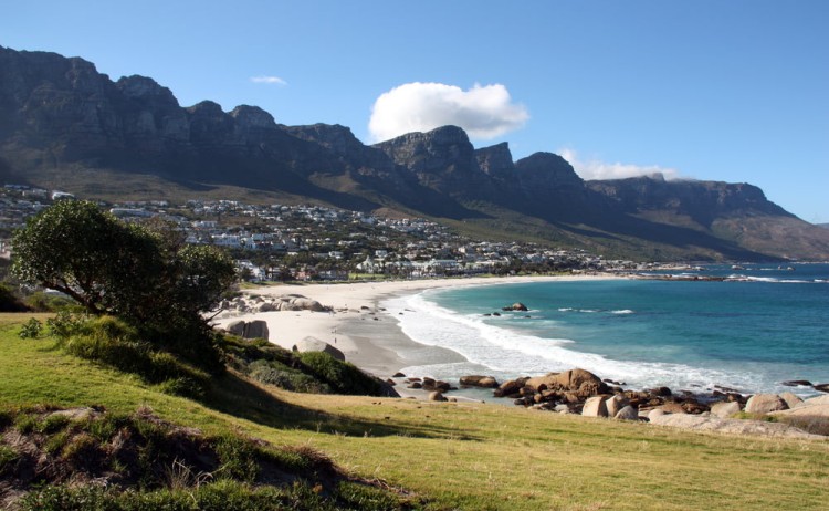 Garden Route coast in South Africa