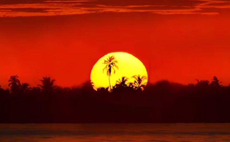 colombia beach ext sunset