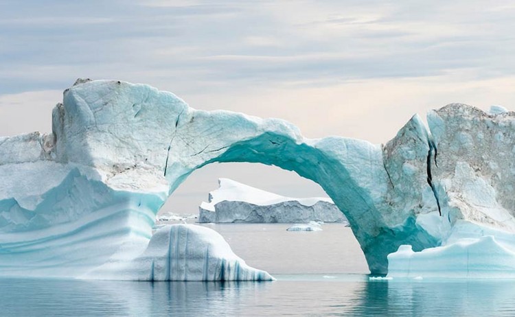 Complete East Greenland Ilulissat ice ocean view
