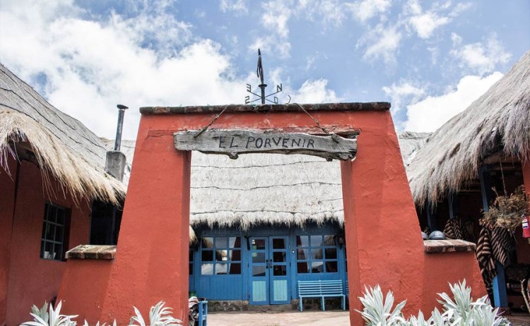Hacienda El Porvenir sign gallery