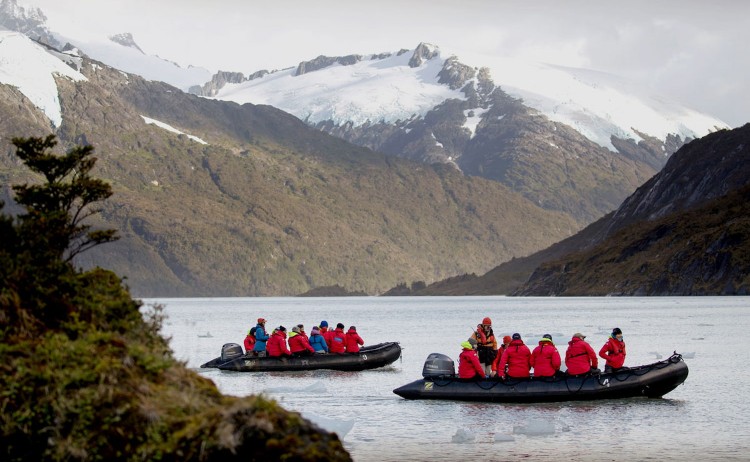 Chilean Fjord zodiac