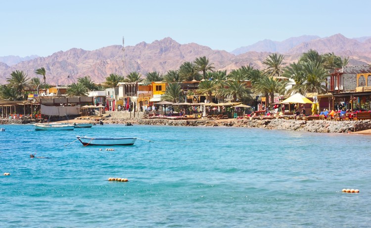 Red sea coastline near town Dahab small shutterstock 51876952