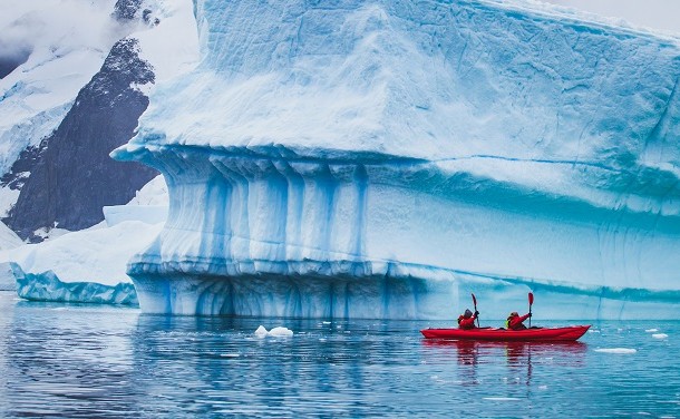 Kayaking Antarctica