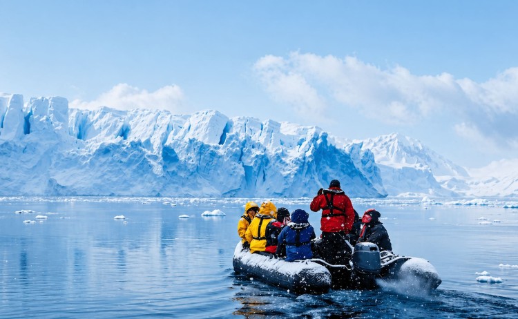 Zodiac excursions in Antarctica