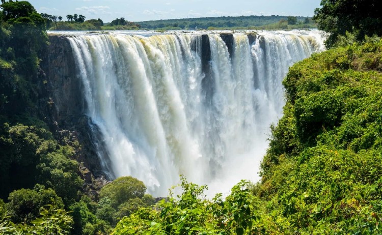 Etosha and Victoria falls adventure the relaxing view of Victoria falls