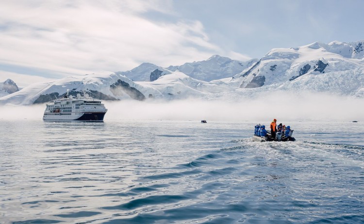 expedition Antarctica zodiac activity