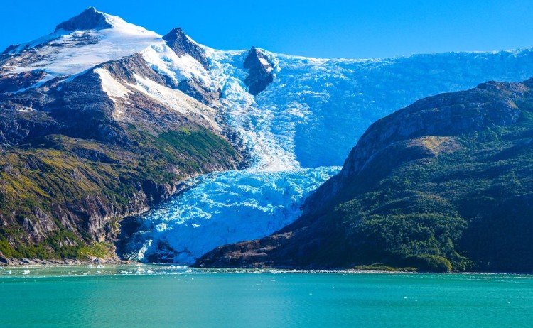 The southern coast of Chile