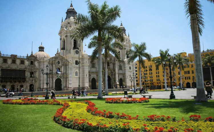 South America expedition. Lima City