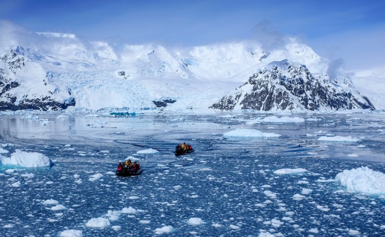 Zodiac excursion - a highlight of Antarctica cruise