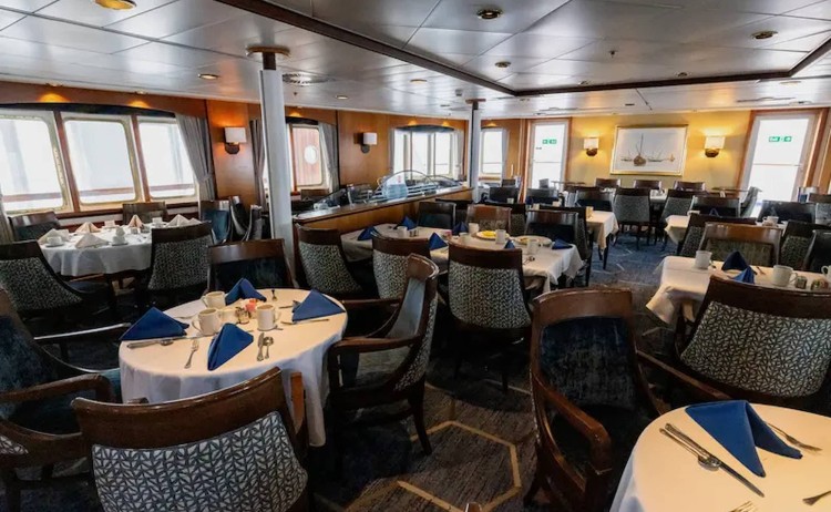 G Expedition dining area