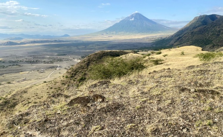 Views to Ol Doinyo Lengai