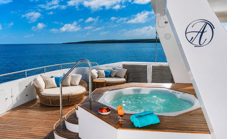 Alya catamaran sun deck